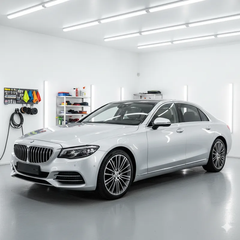 Detalhe completo do carro concluído