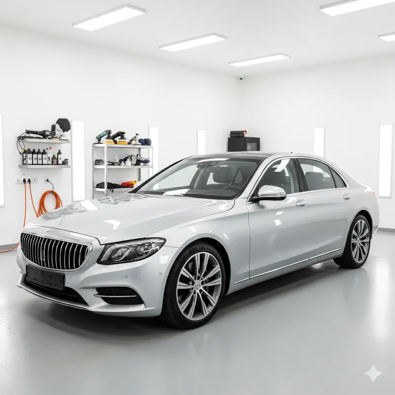 Detailing service at client home